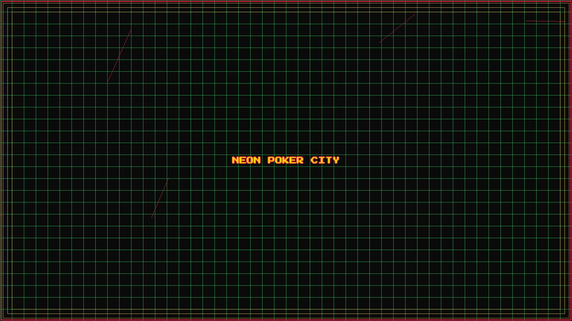 棋牌娱乐 霓虹扑克赛博不夜城全景